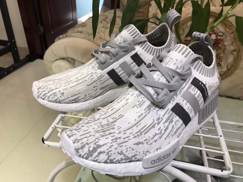 Authentic Adidas NMD R1 Boost“Grey and White”